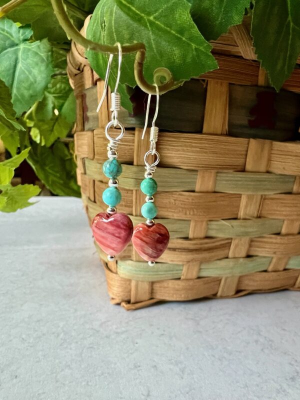 Spiny-Oyster-Heart-Earrings-with-Aqua-Dyed-Imperial-Jasper
